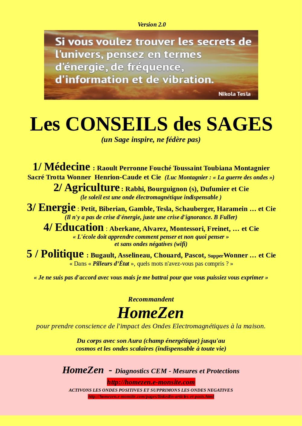 Les conseils des sages 3