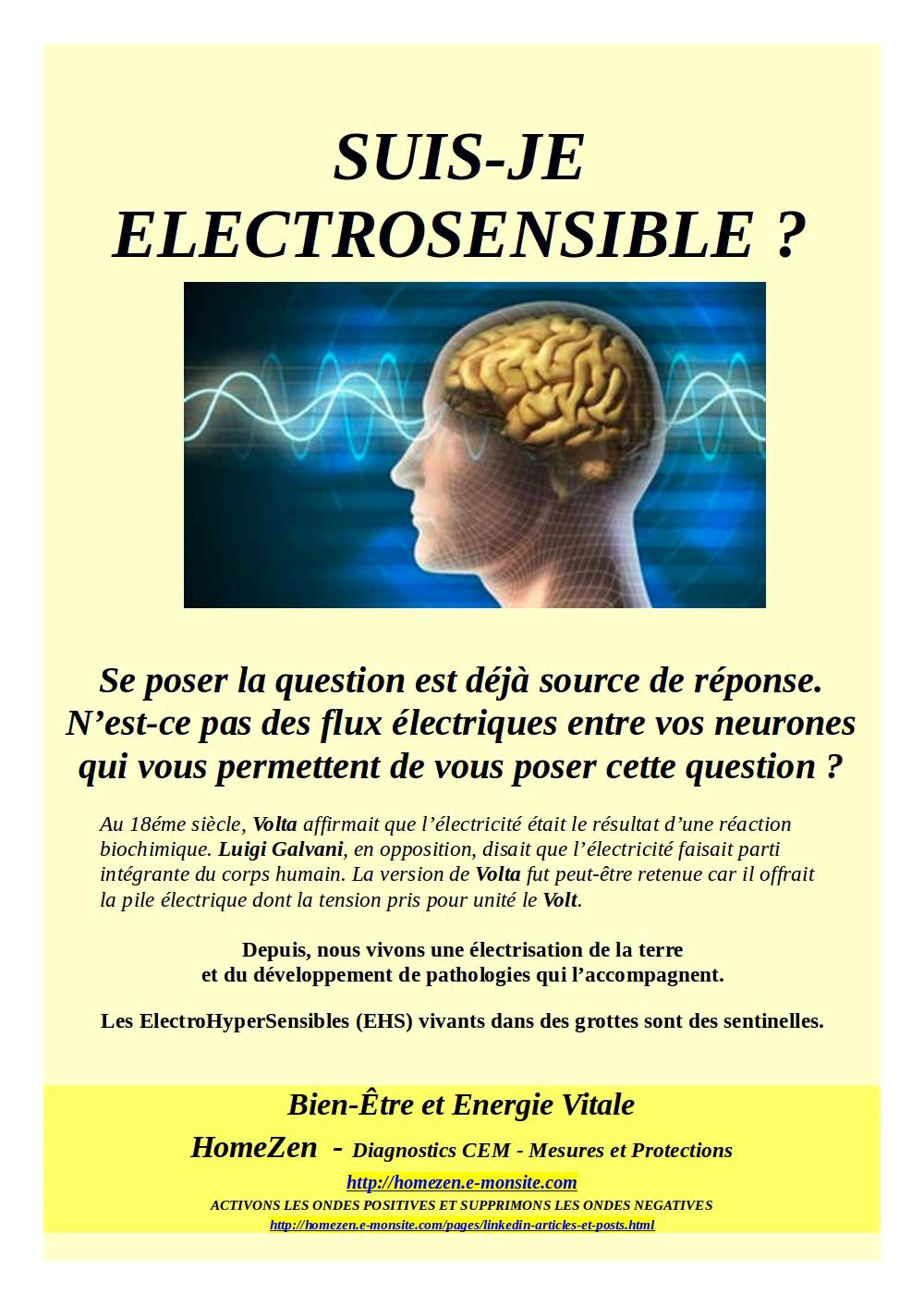 Suis je electrosensible